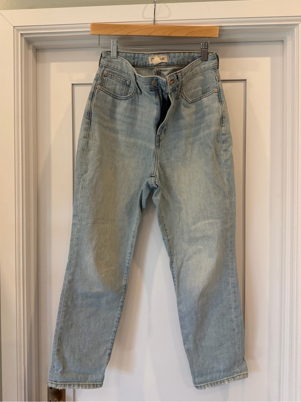 Madewell Light Blue Curvy Perfect Vintage Jeans Size 26P